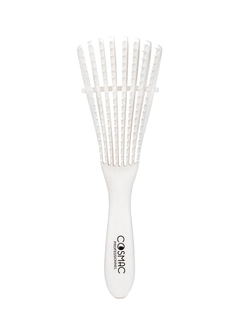 Brosse Démêlante Professionnelle Cosmac – Tête Aérée pour Cheveux Bouclés et Crépus