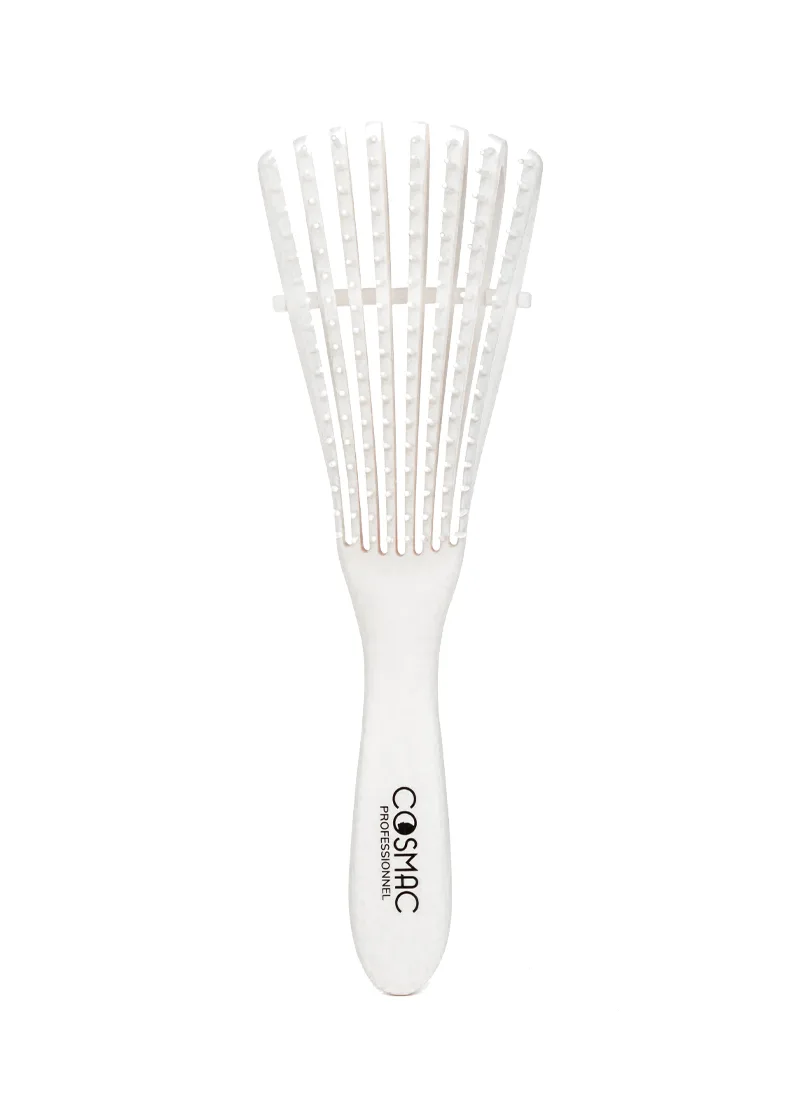 Brosse Démêlante Professionnelle Cosmac – Tête Aérée pour Cheveux Bouclés et Crépus