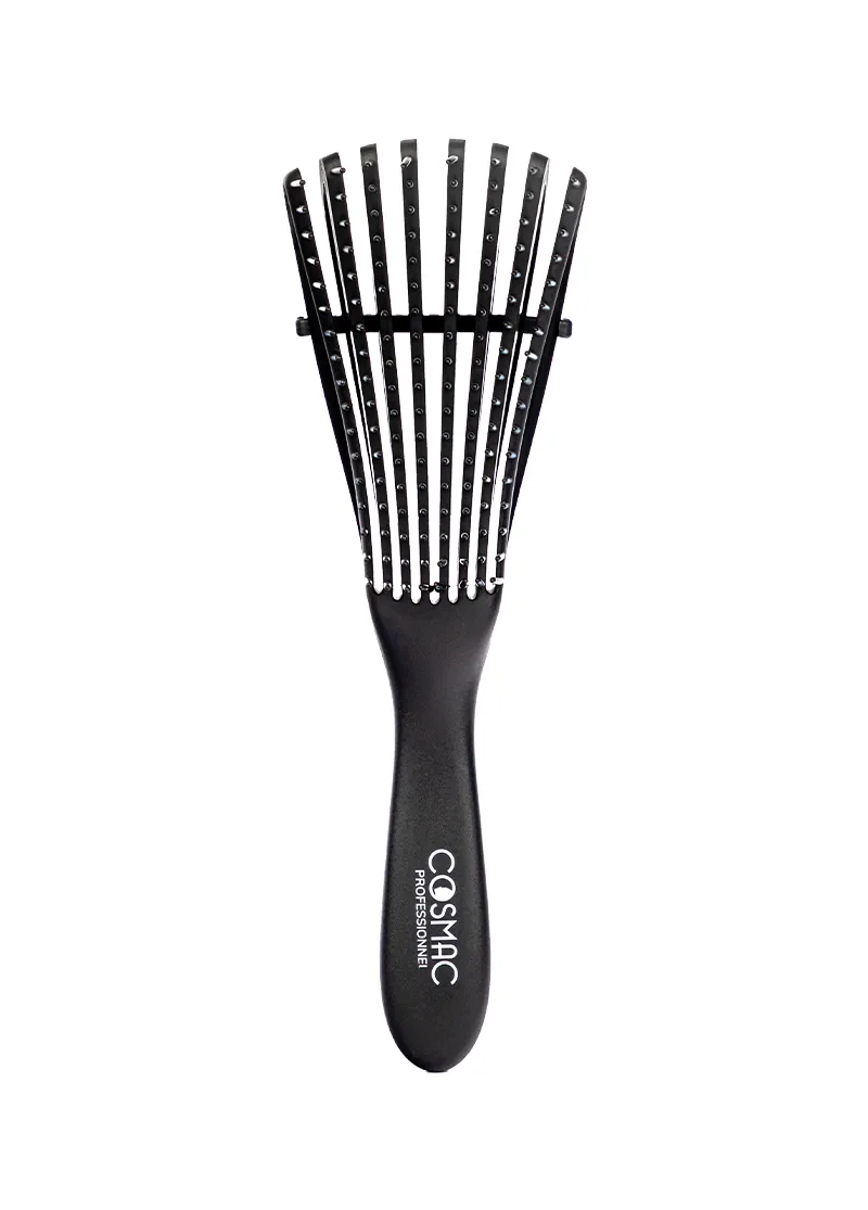 Brosse Démêlante Professionnelle Cosmac – Tête Aérée pour Cheveux Bouclés et Crépus – Image 4
