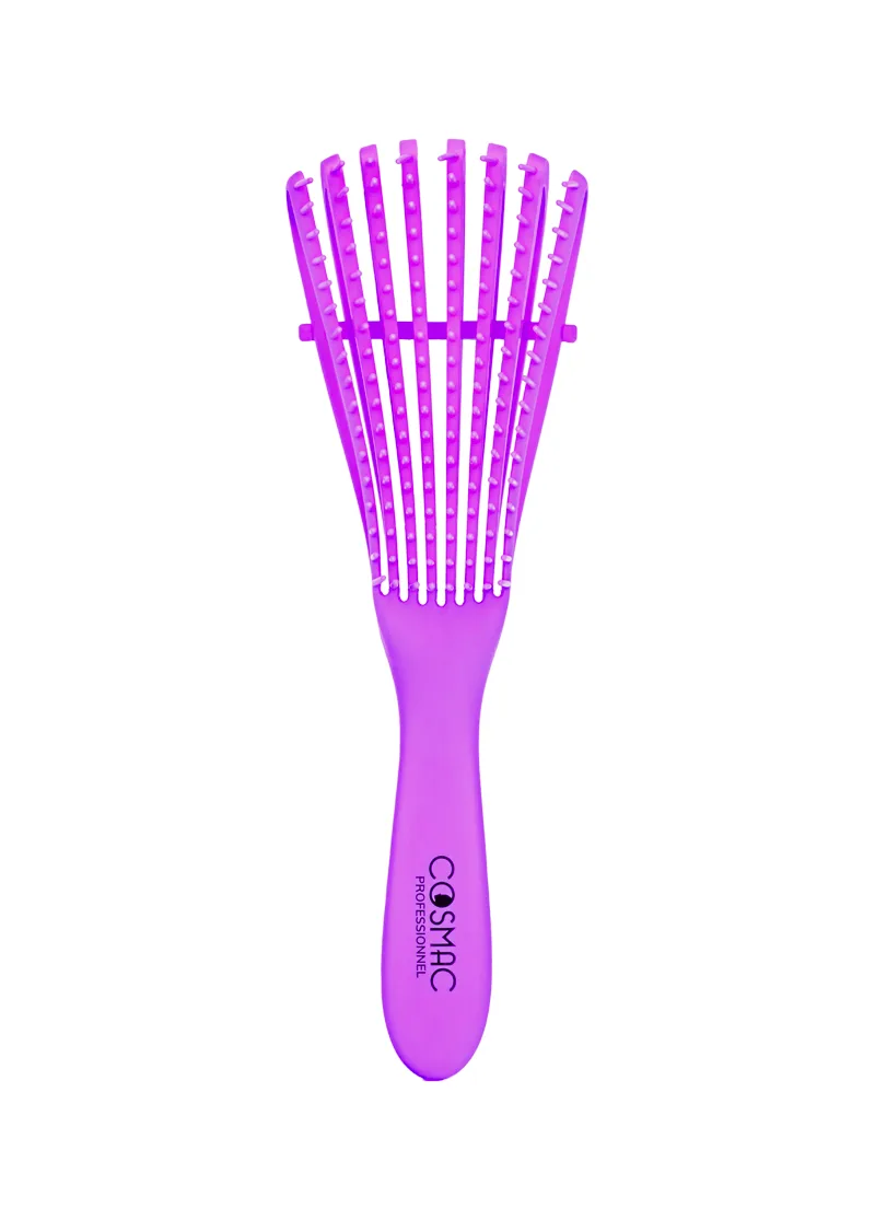 Brosse Démêlante Professionnelle Cosmac – Tête Aérée pour Cheveux Bouclés et Crépus – Image 5