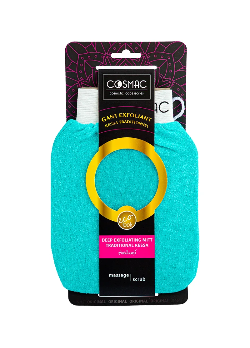 Gant Kessa Cosmac – Gant Exfoliant Traditionnel pour Hammam et Soin du Corps