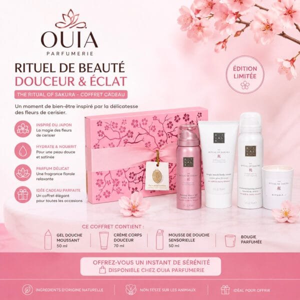 RITUALS The Ritual of Sakura Coffret Taille S – Coffret Cadeau Corps & Bien-Être