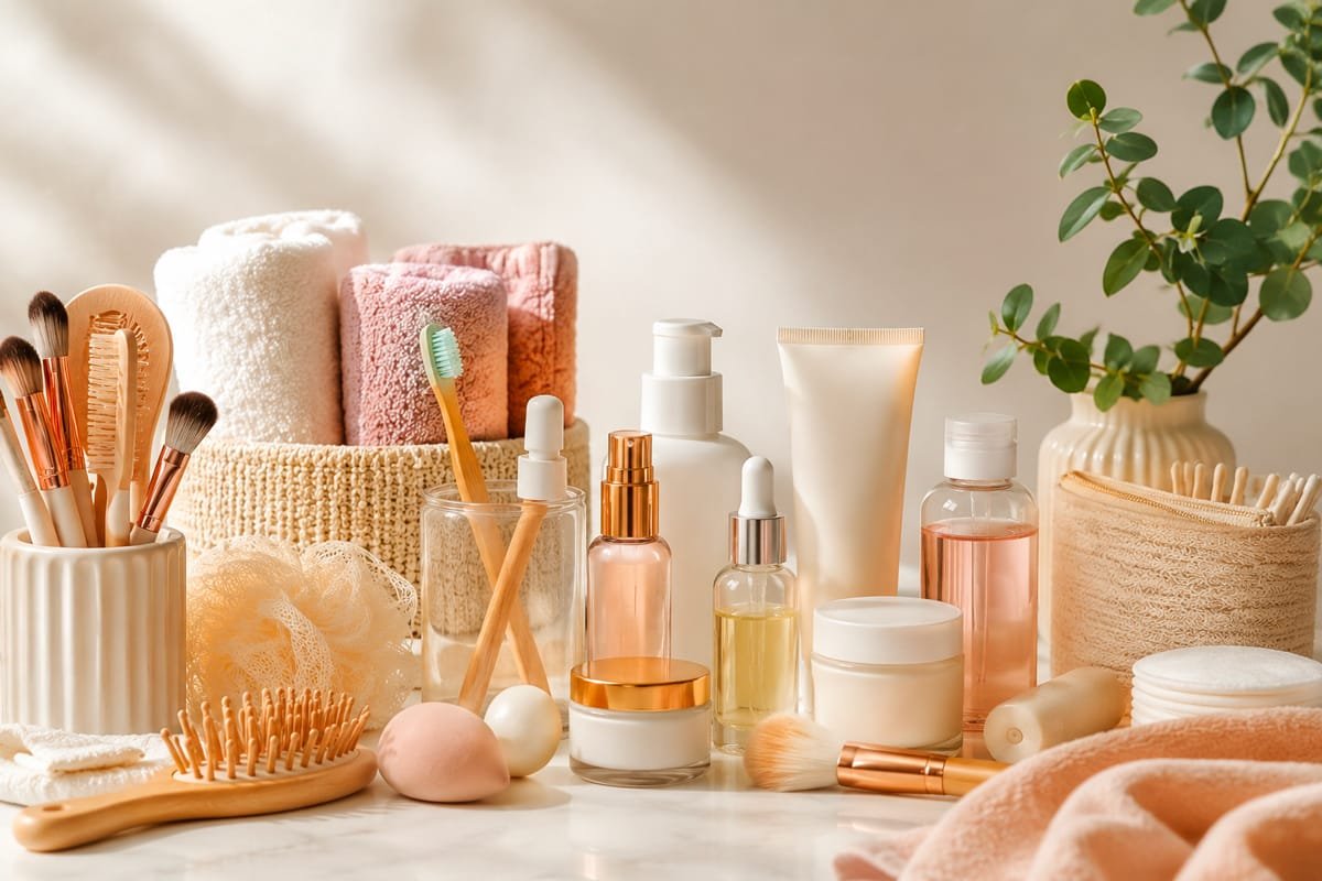 Routine beauté complète : soins visage, cheveux et corps