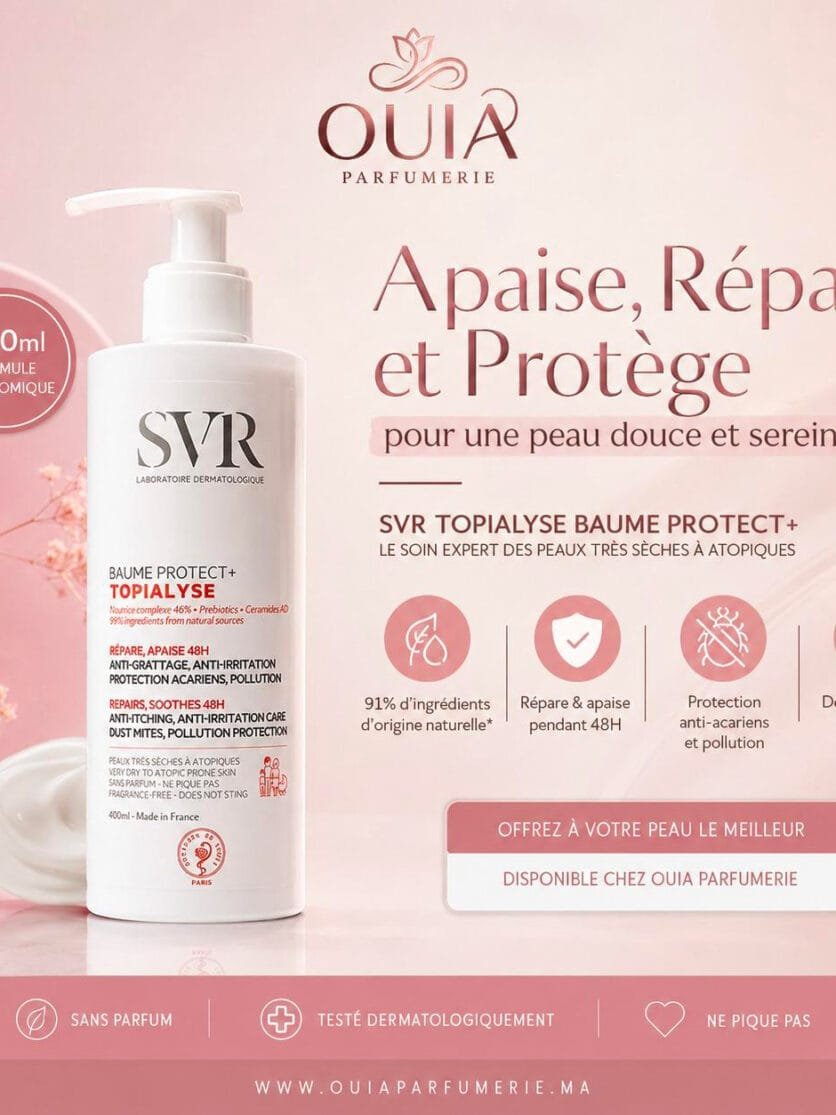 SVR Sun Secure Baume Protect SPF 50+ 400 ml – Baume Solaire Très Haute Protection pour Toute la Famille