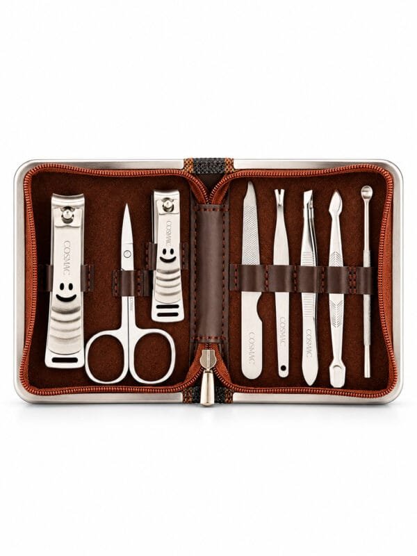 COSMAC Kit Manucure & Pédicure – 8 accessoires